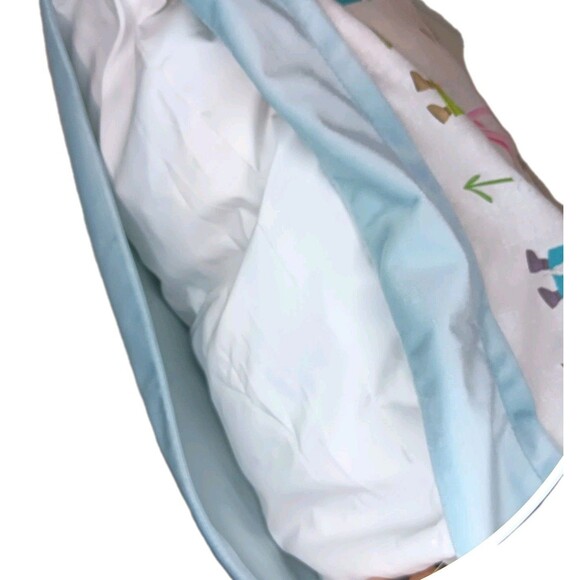 Isaac Mizrahi Gnome Sweet Gnome Feather Pillow Spring Easter Flowers Mushrooms - Picture 10 of 16